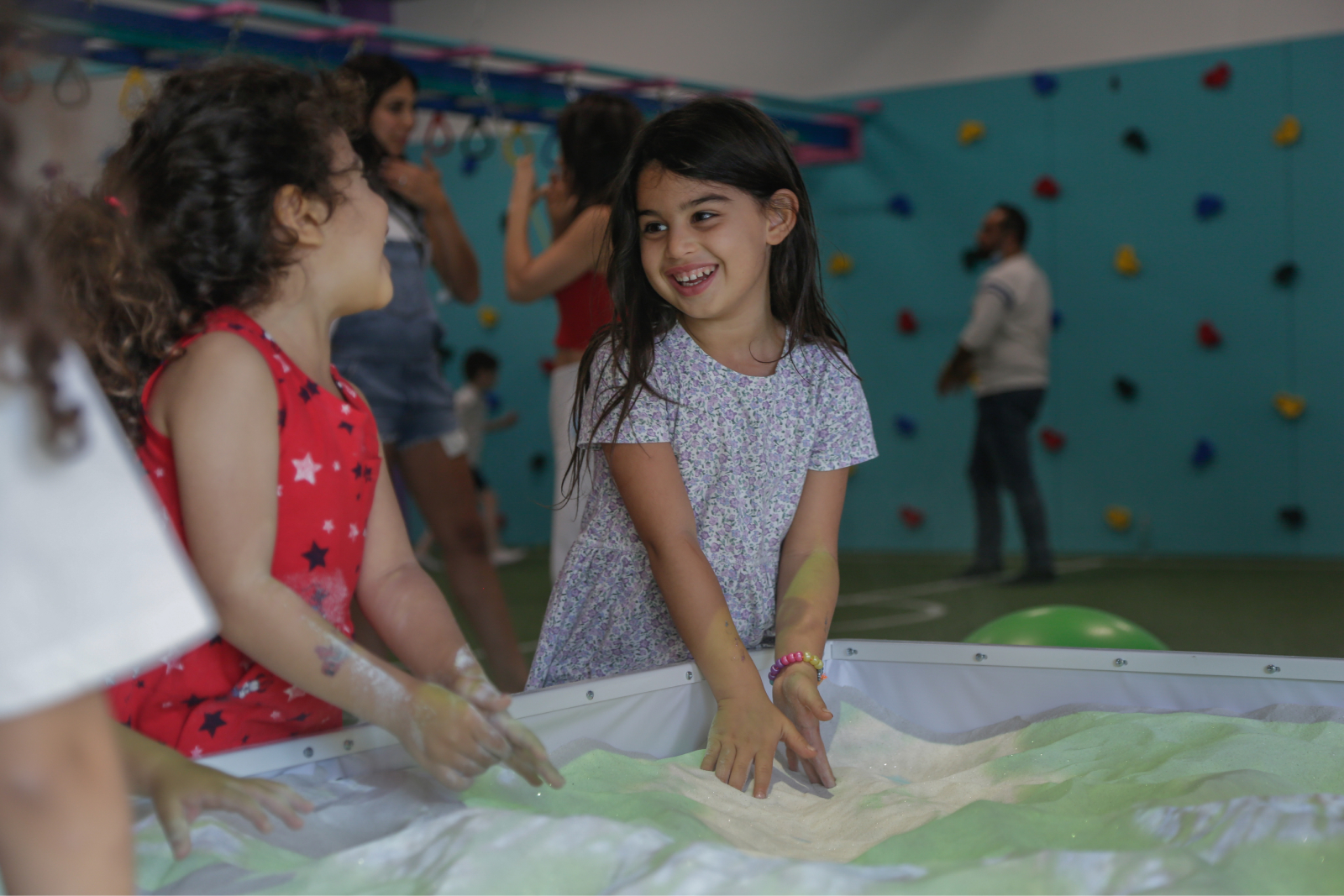 Children playing at indoor play house - Ball n Bounce